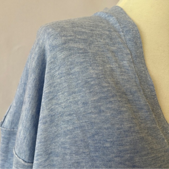 RAFFI CARDIGAN NWOT S COTTON SINGLE BUTTON SIDE SLITS LIGHTWEIGHT BREATHABLE - Picture 7 of 13